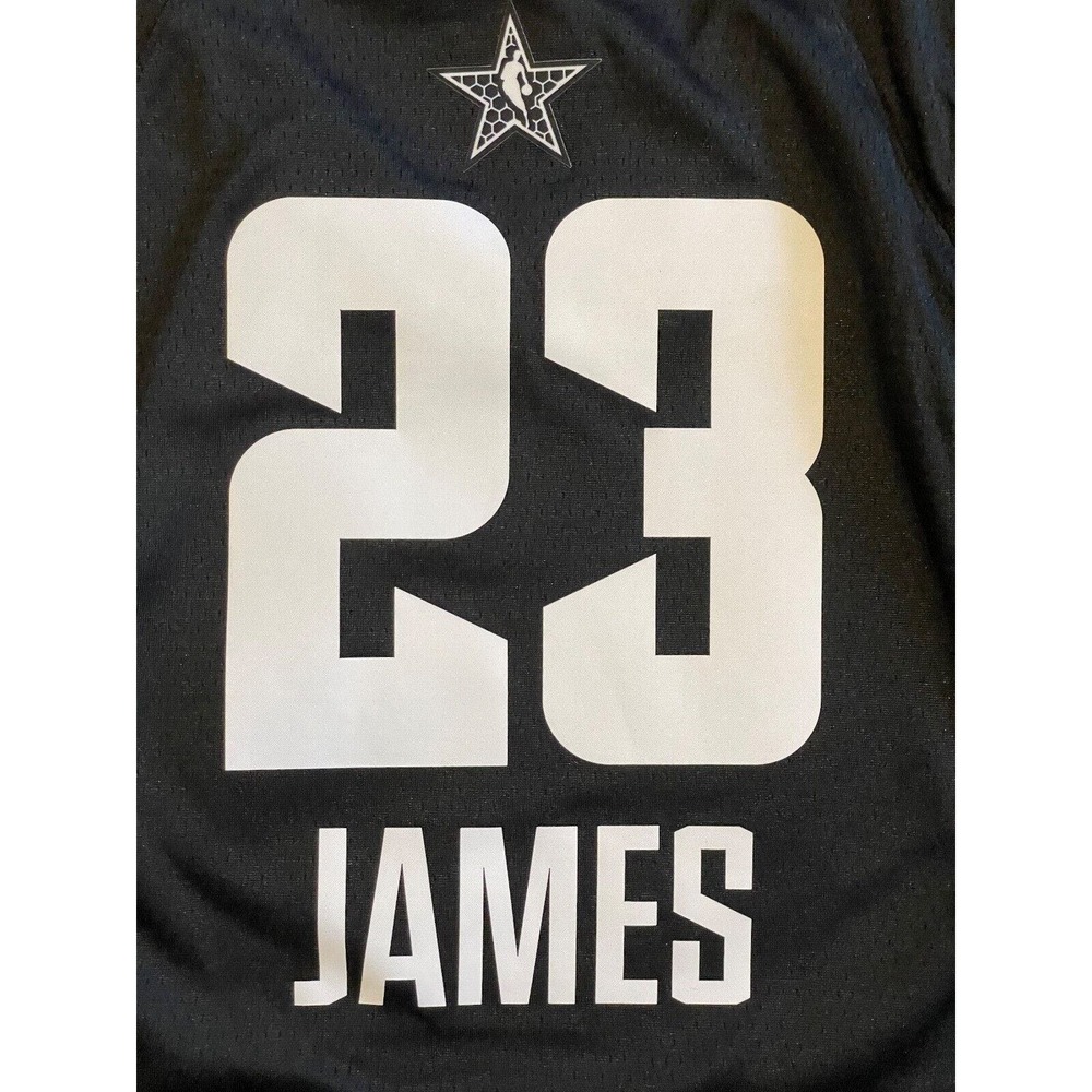 Nike Los Angeles Lakers Lebron James 2019 Allstar Jersey Youth Large NWT - Picture 3 of 15